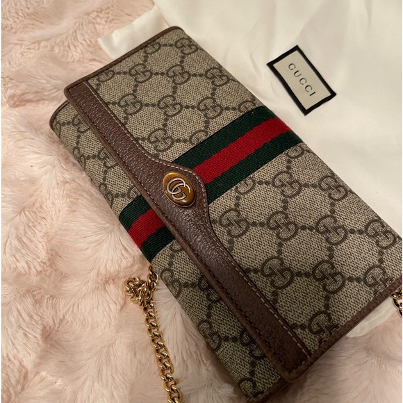 Ophidia GG chain wallet - Picture 5 of 7